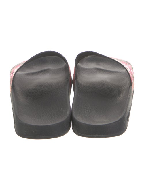 Gucci Floral Print Slides