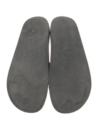 Gucci Floral Print Slides