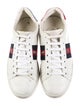 Gucci Sylvie Web Accent Leather Sneakers