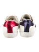 Gucci Sylvie Web Accent Leather Sneakers