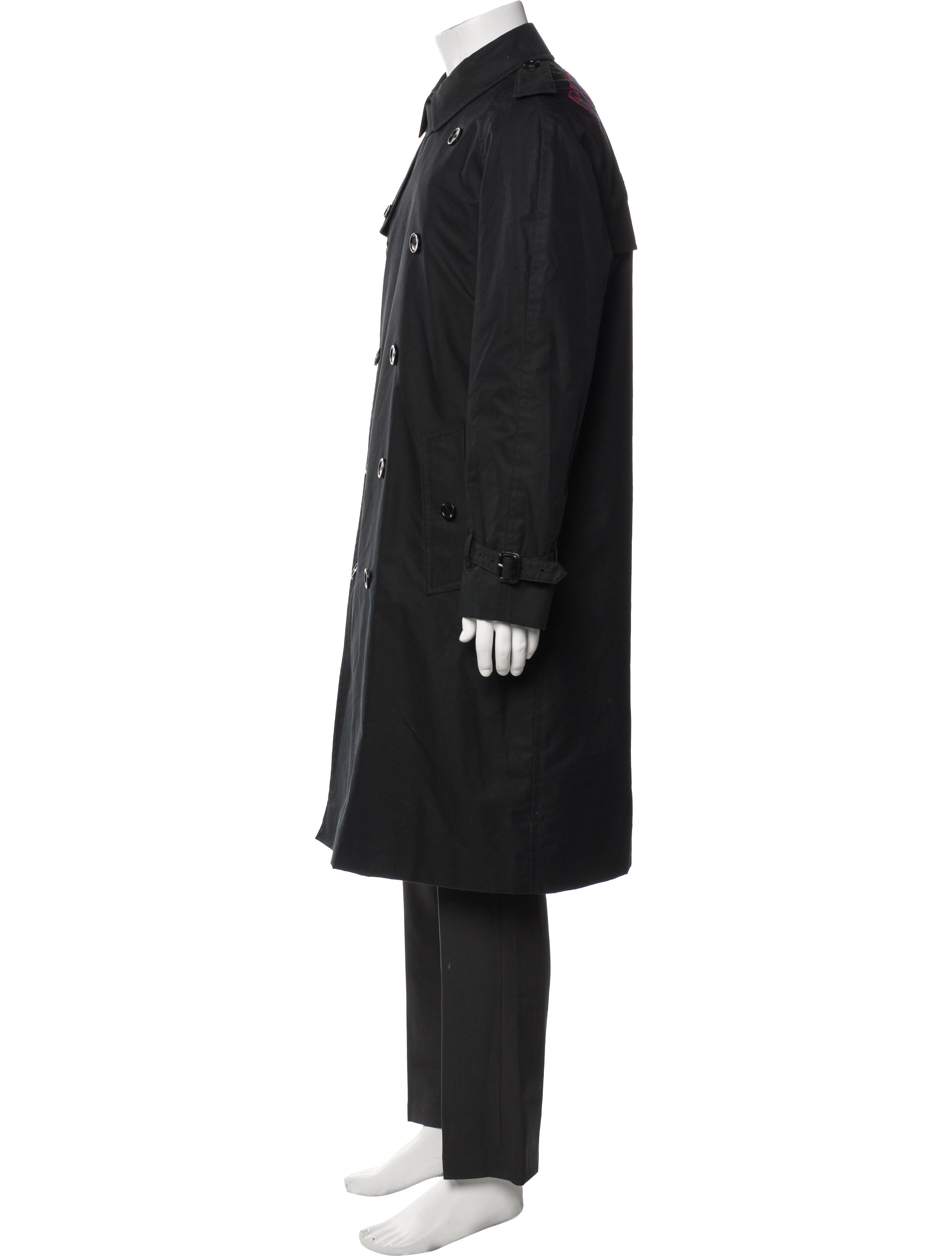 Gucci 2016 Web Accent Trench Coat