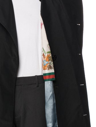 Gucci 2016 Web Accent Trench Coat