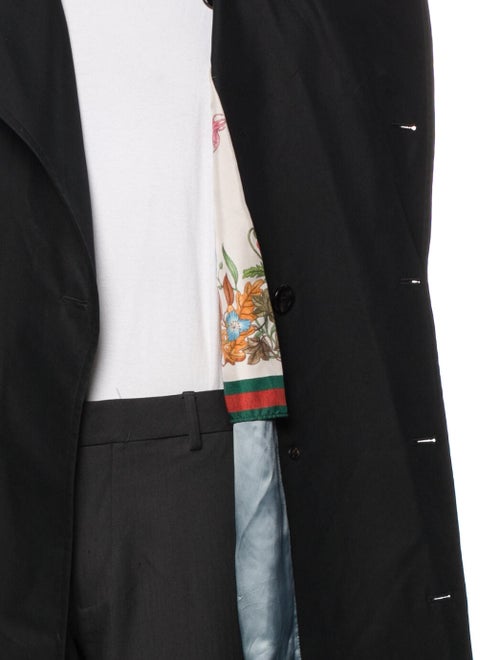 Gucci 2016 Web Accent Trench Coat