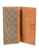Gucci GG Canvas Hysteria Crest Wallet GG Canvas Continental Wallet