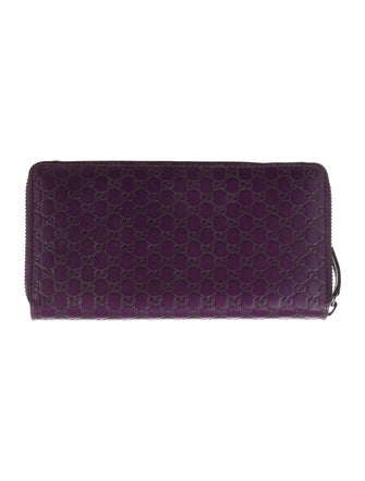 Gucci Microguccissima Pattern Leather Wallet