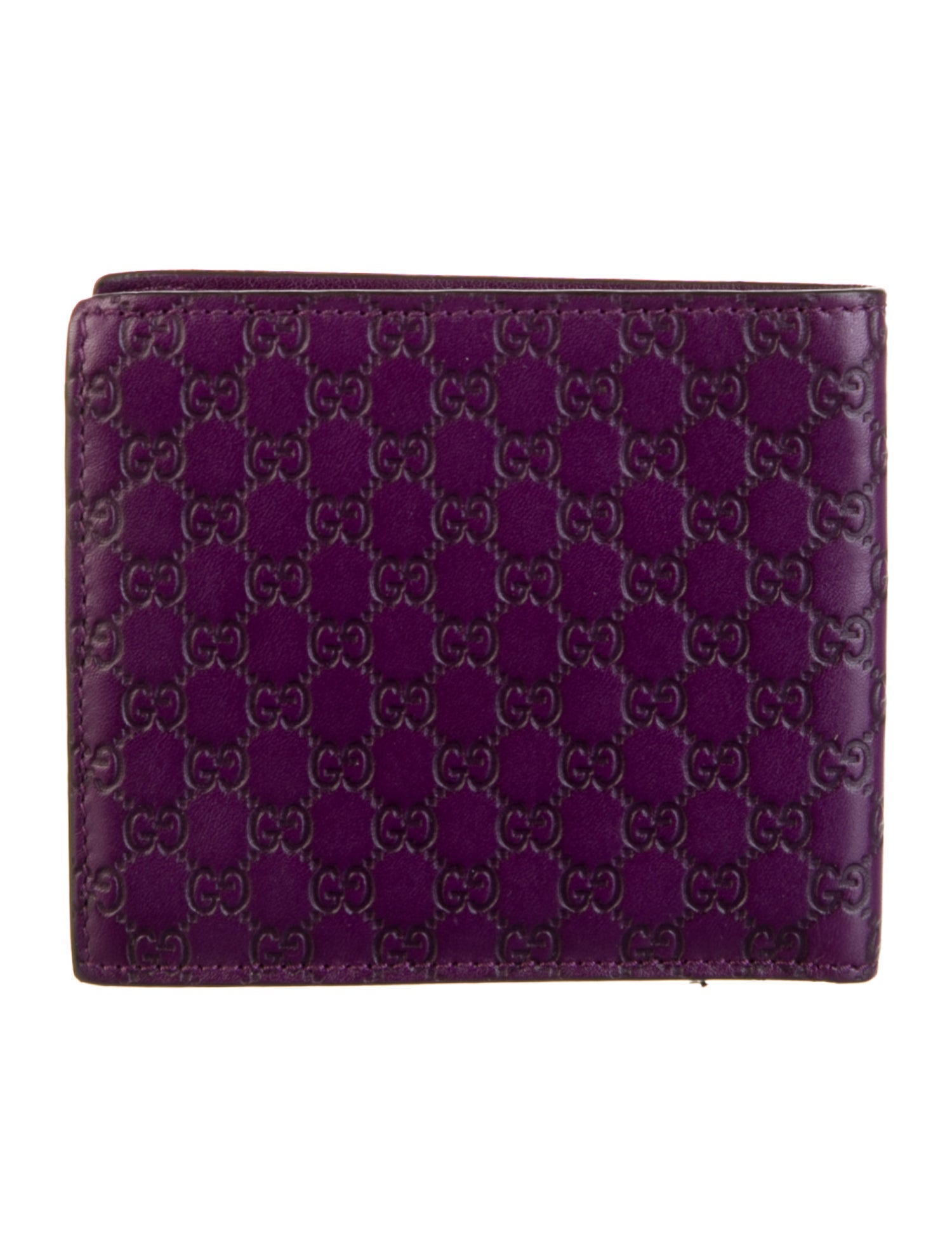 Gucci Microguccissima Pattern Leather Wallet