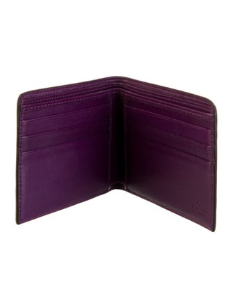 Gucci Microguccissima Pattern Leather Wallet