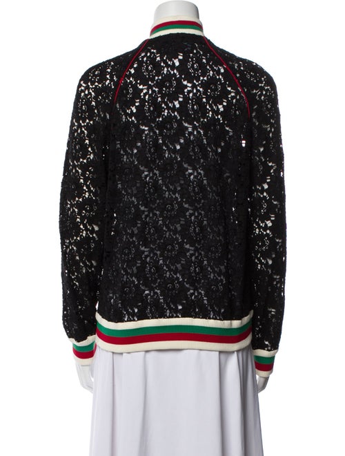 Gucci 2019 Lace Bomber Jacket