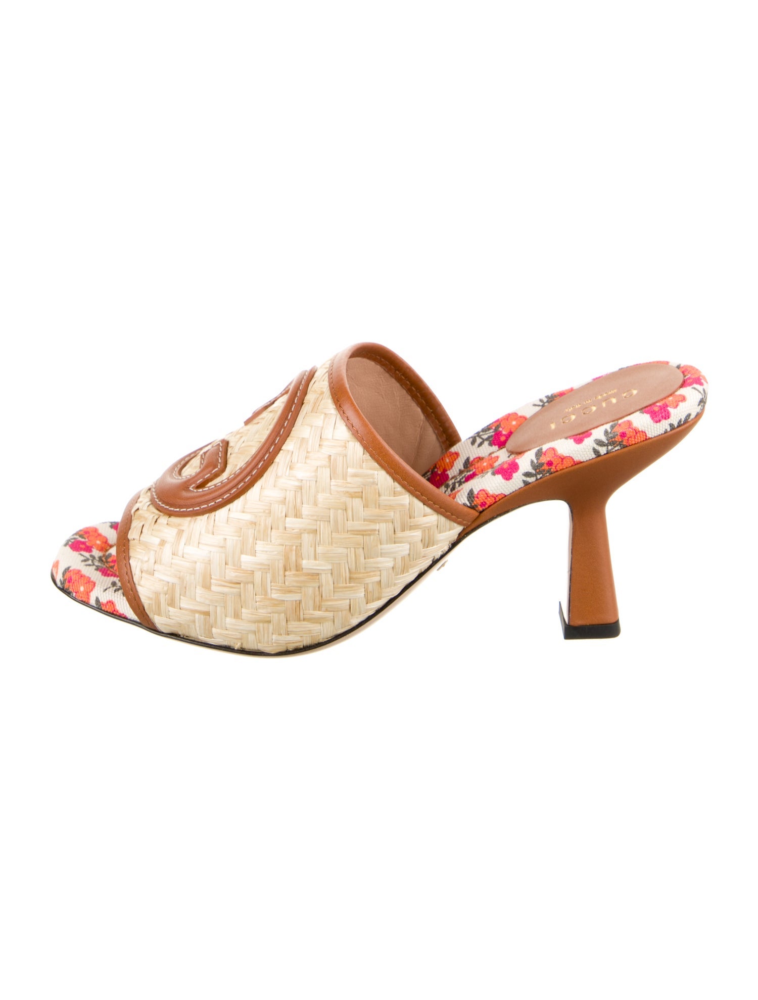 Gucci Leather Slides