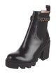 Gucci Leather Rain Boots