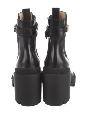 Gucci Leather Rain Boots