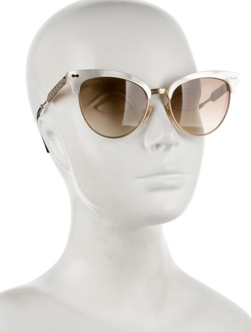 Gucci Interlocking G Logo Wayfarer Sunglasses
