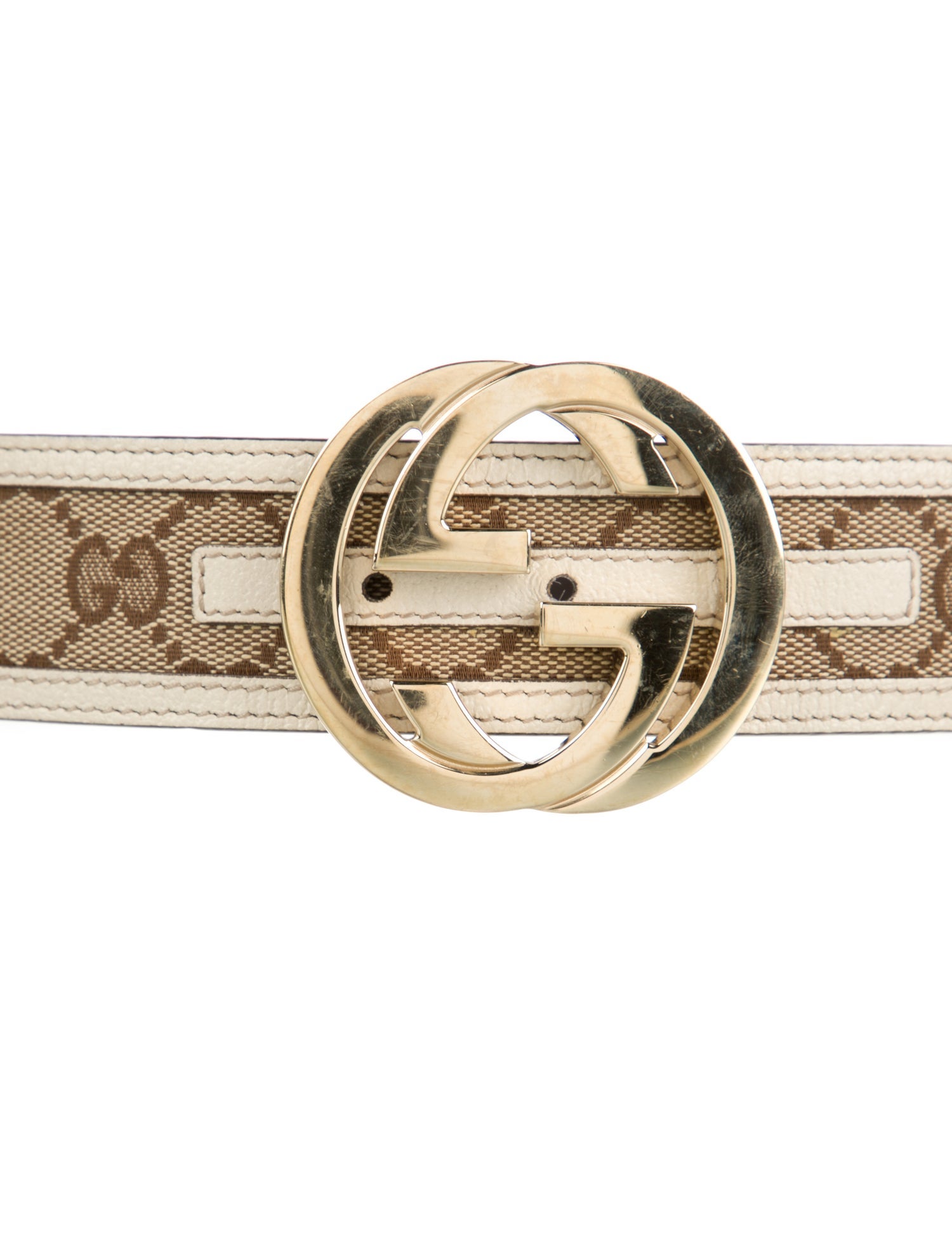 Gucci GG Canvas Canvas Waist Belt