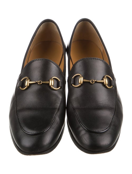 Gucci 1955 Horsebit Accent Leather Loafers
