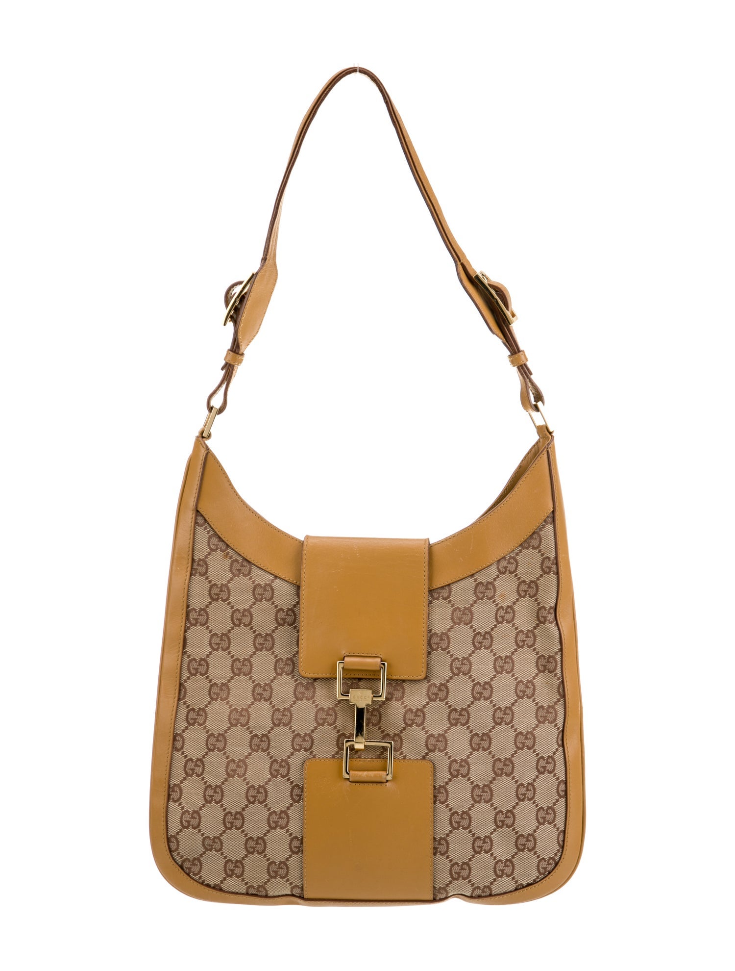 Gucci GG Canvas Shoulder Bag Vintage