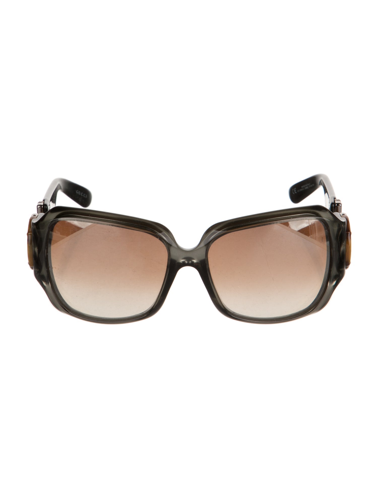 Gucci Horsebit Accent Oversize Sunglasses