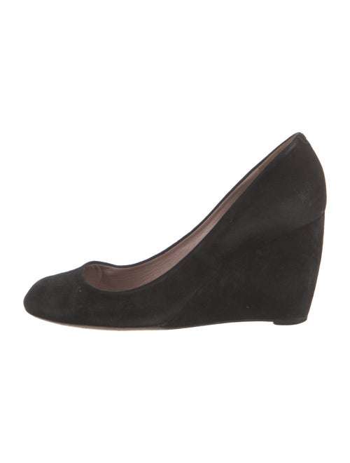 Gucci Interlocking G Logo Suede Pumps