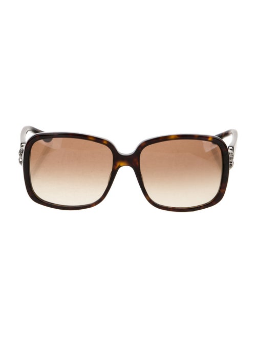 Gucci Web Accent Oversize Sunglasses