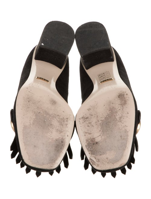 Gucci GG Logo Suede Pumps