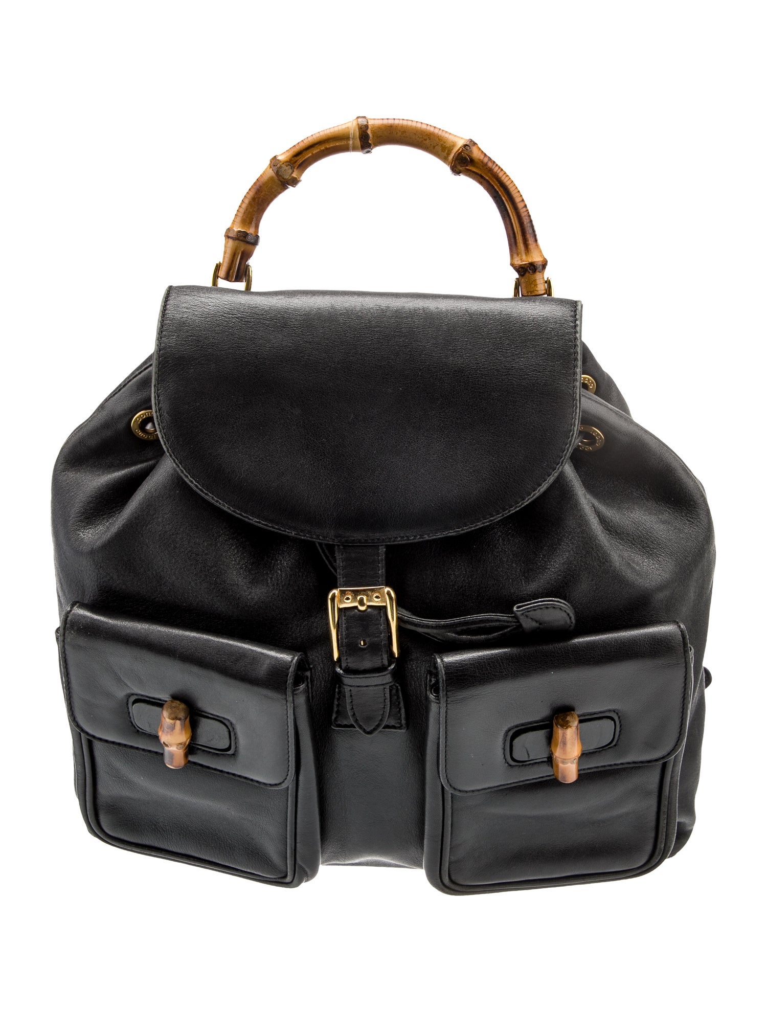 Gucci Bamboo Backpack Vintage