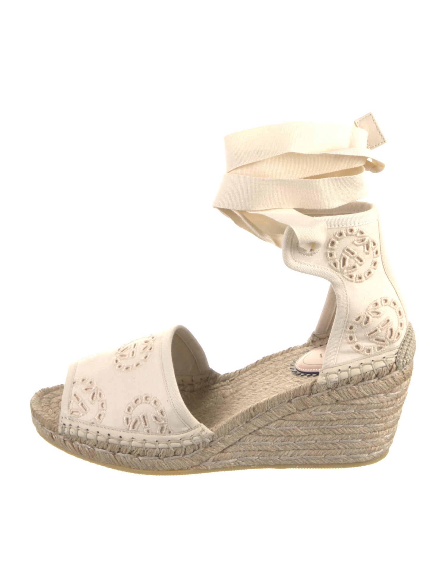 Gucci Interlocking G Logo Canvas Espadrilles