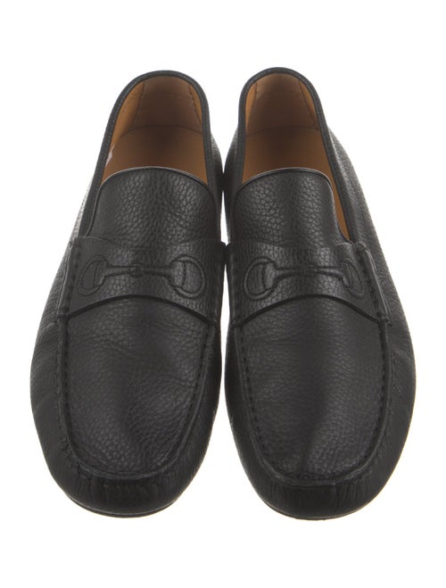 Gucci Horsebit Accent Leather Drivers