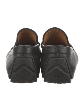 Gucci Horsebit Accent Leather Drivers