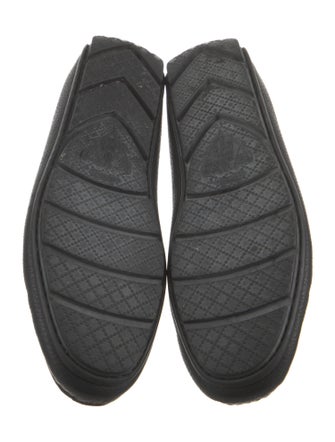 Gucci Horsebit Accent Leather Drivers