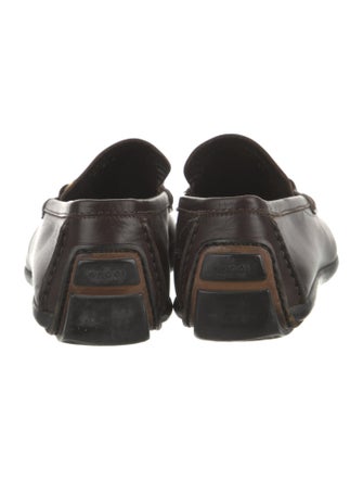 Gucci Horsebit Accent Leather Drivers