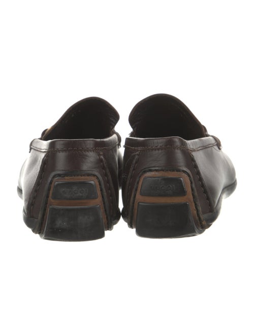 Gucci Horsebit Accent Leather Drivers