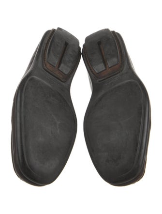 Gucci Horsebit Accent Leather Drivers