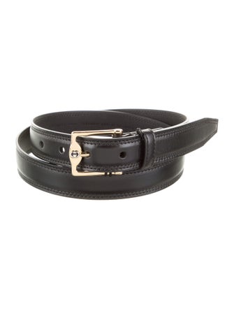Gucci Skinny Leather Belt