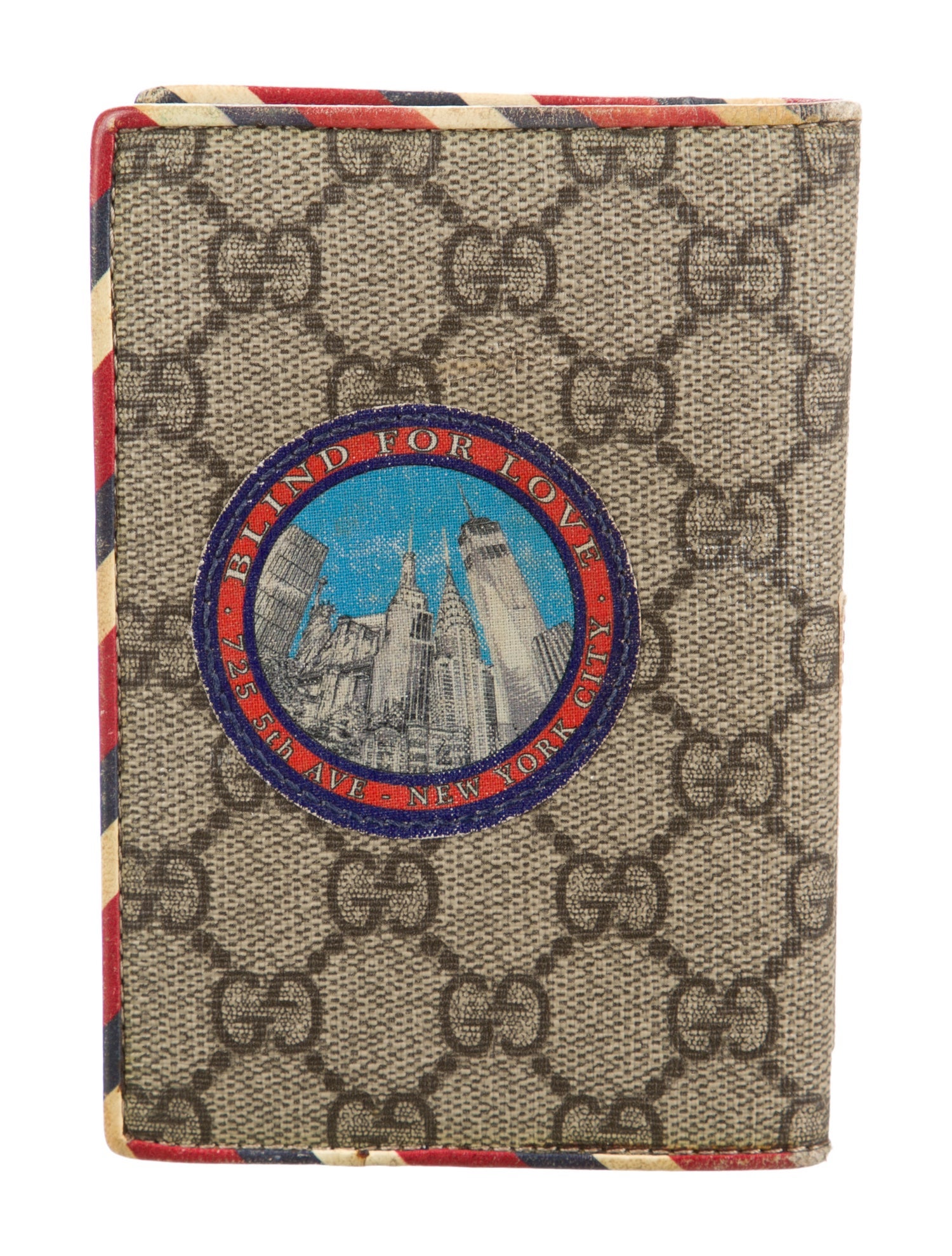 Gucci Gucci Passport Case GG Supreme Courrier GG Supreme Compact Wallet