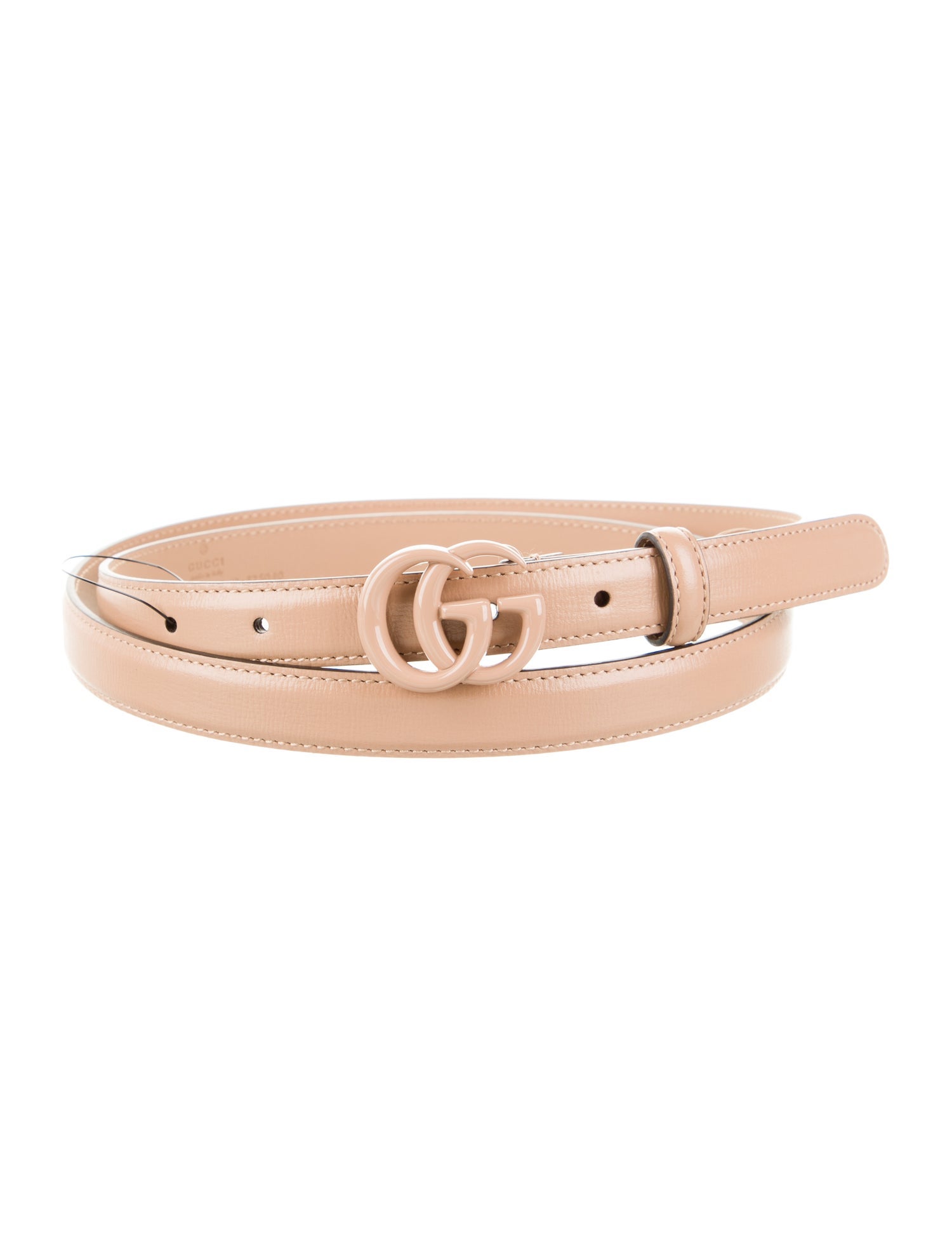 Gucci Skinny Leather Belt
