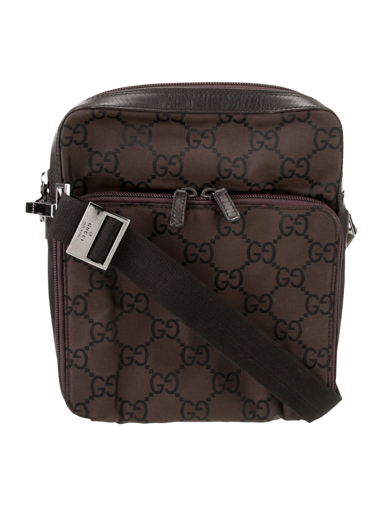 Gucci GG Nylon Shoulder Bag