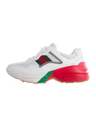 Gucci Web Accent Mesh Sneakers