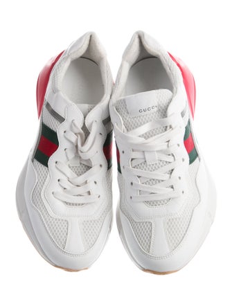 Gucci Web Accent Mesh Sneakers