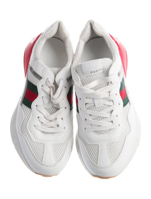 Gucci Web Accent Mesh Sneakers