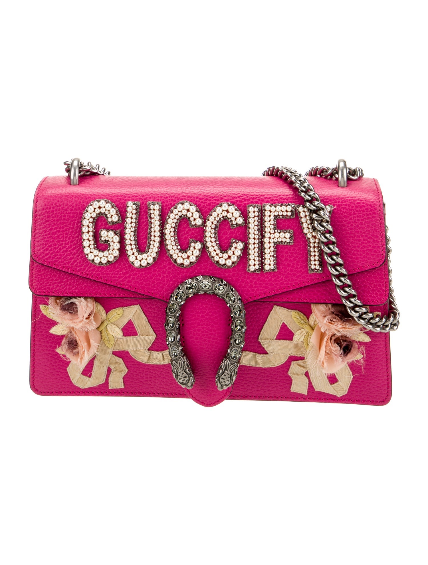 Gucci Faux Pearl Shoulder Bag