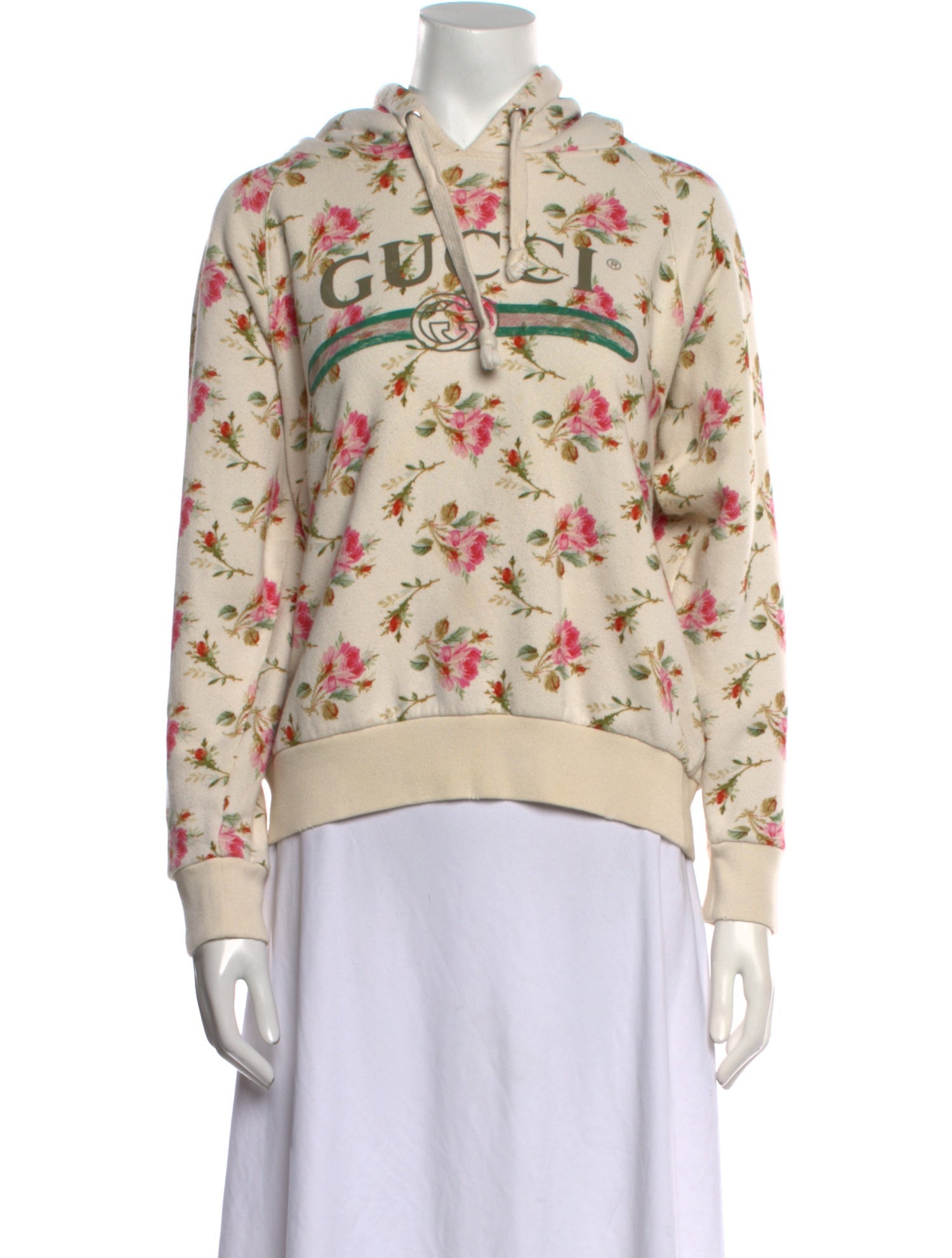 Gucci Printed Crew Neck Sweatshirt