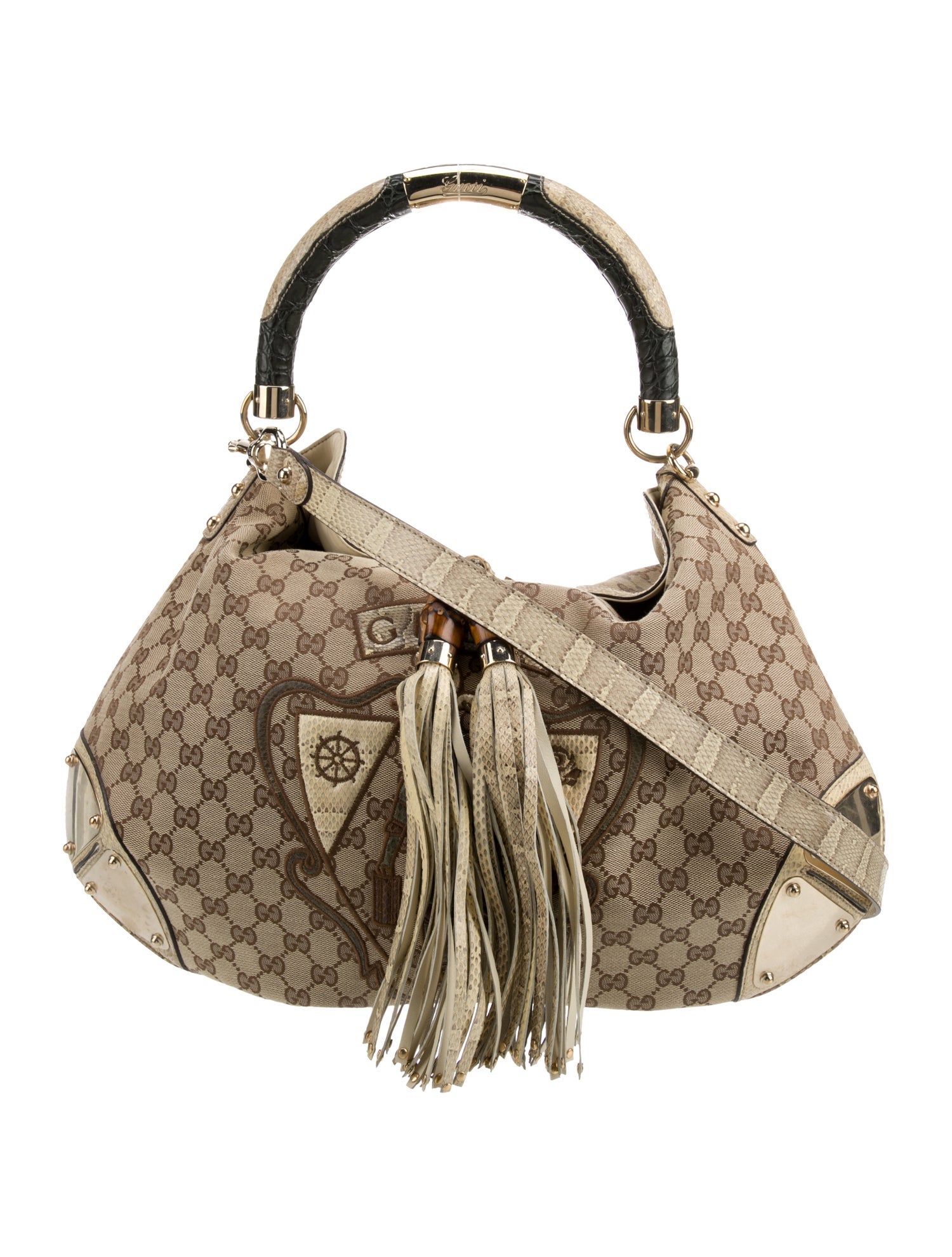 Gucci GG Canvas Indy Large Vintage