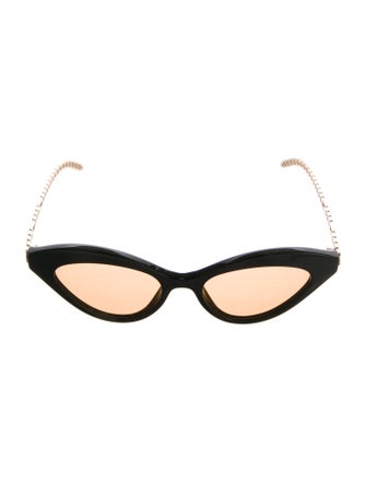 Gucci Interlocking G Logo Cat-Eye Sunglasses