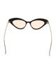 Gucci Interlocking G Logo Cat-Eye Sunglasses