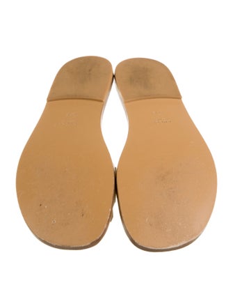 Gucci Leather Slides