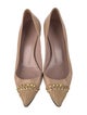 Gucci Leather Studded Accents Pumps