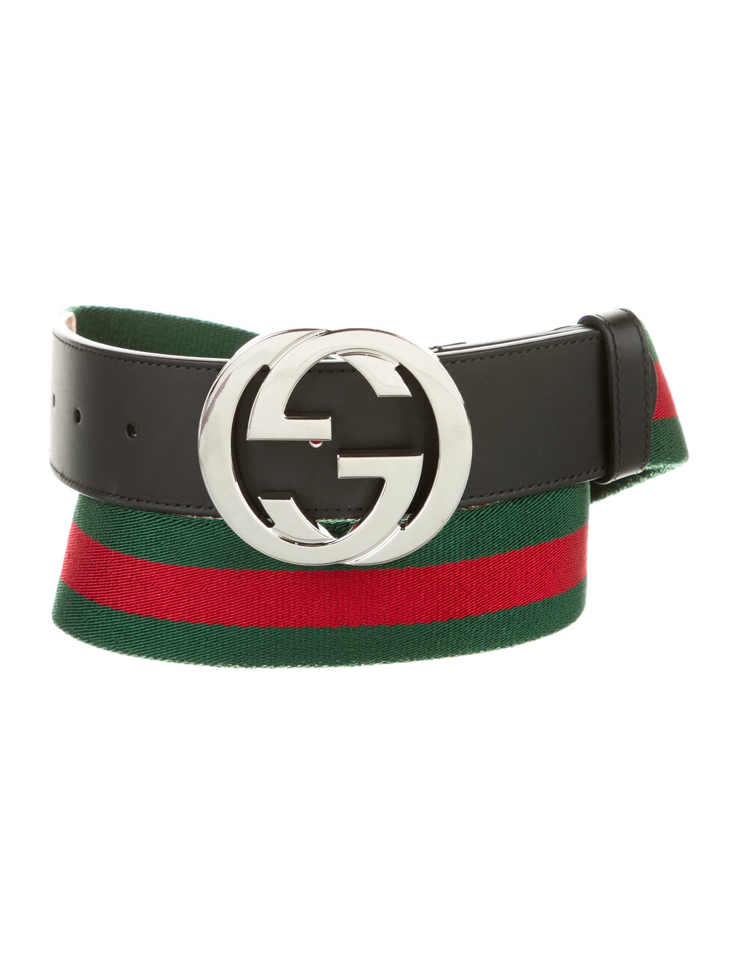 Gucci Web Accent Belt