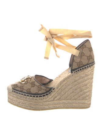 Gucci GG Canvas Canvas Espadrilles