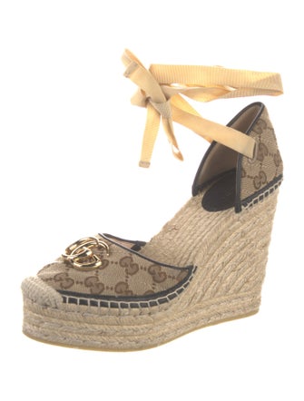 Gucci GG Canvas Canvas Espadrilles