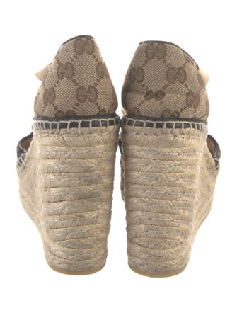 Gucci GG Canvas Canvas Espadrilles