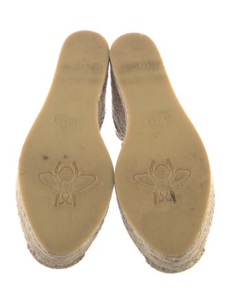 Gucci GG Canvas Canvas Espadrilles